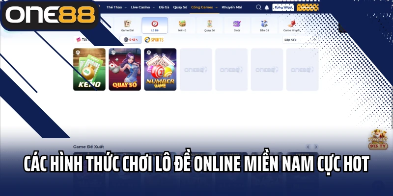 Các hình thức chơi lô đề online miền Nam cực hot